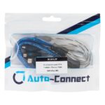 Twisted RCA Cable Y-split 0.3m (OFC) 2 female, 1 male Dual symmetrical conductors Auto-Connect 720RCAYL2F ΖΕΥΓΟΣ - Image 4