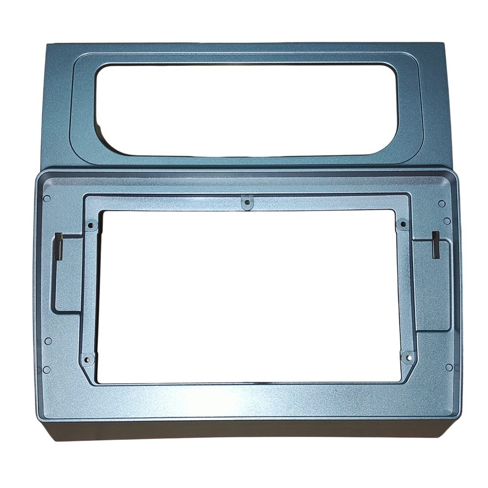 Πρόσοψη, Καλωδίωση & CANbus Box Για VW Touran 2011-2015 Για Tablet 10" (Dark Grey)