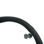 Κάλυμμα Τιμονιού Αυτοκινήτου Δερμάτινο Μαύρο XX-Large 45cm - Image 2