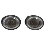 Προβολείς Ομίχλης Universal Projector Οβάλ Λευκό YF-1058 2 Τεμάχια