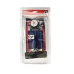 Τρόμπα Αέρος Ποδιού Διπλή Με Μανόμετρο Μεταλλική Σε Blister 17350 - Image 2