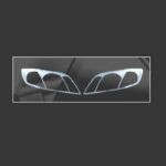 Μασκάκια Μπροστινών Φαναριών Χρωμίου Για Toyota Corolla 2005- 2 Τεμάχια - Image 2