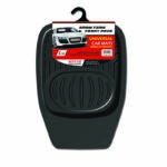 Πατάκια Αυτοκινήτου Universal Σκαφάκια Μπροστινά Μαύρα 2 Τεμάχια