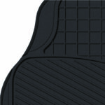 Πατάκια Αυτοκινήτου Universal Από Λάστιχο New Classic Μαύρα 4 Τεμάχια - Image 3