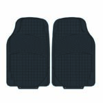 Πατάκια Αυτοκινήτου Universal Από Λάστιχο New Classic Μαύρα 2 Τεμάχια - Image 2