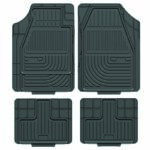 Πατάκια Αυτοκινήτου Universal Από Λάστιχο Smart Fit Μαύρα 4 Τεμάχια - Image 2