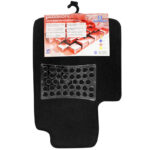 Πατάκια Αυτοκινήτου Universal Μοκέτα Passion Μαύρο 5 Τεμάχια - Image 4