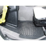 Πατάκια Φορτηγού Σκαφάκια 3D Από Λάστιχο Για Daf CF65 CF75 CF85 Star Diamond 2 Τεμάχια Μαύρα - Image 3