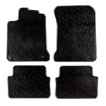 Πατάκια Αυτοκινήτου Gledring 0044 Renault Laguna III 2007- Μαύρο 4 Τεμάχια