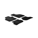 Πατάκια Αυτοκινήτου Gledring 0062 Vw Golf V (5) 03-08  VI 08-12  Jetta 07-10  Scirocco 09+ Μαύρο 4 Τεμάχια