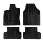 Πατάκια Αυτοκινήτου Gledring 0290 Nissan Qashqai 2007-2013 Μαύρο 4 Τεμάχια