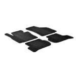 Πατάκια Αυτοκινήτου Gledring 0311 Seat Leon 1P 2005-2013  Cupra Μαύρο 4 Τεμάχια