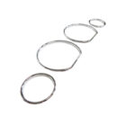 Δαχτυλίδια Καντράν Για Bmw 3 E36 90-99 Χρώμιο - Image 2