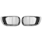 Καρδιές Μάσκας Για Bmw 3 E46 02-05 SedanTouring  Χρωμίου 2 Τεμάχια