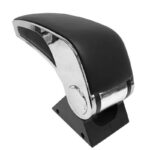 Κεντρική Κονσόλα  Τεμπέλης  Υποβραχιόνιο Αυτοκινήτου Μαύρο Με Ίνοξ Universal 22207 - Image 2