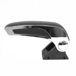 Κεντρική Κονσόλα  Τεμπέλης  Υποβραχιόνιο Αυτοκινήτου Μαύρο Με Ίνοξ Universal 22207 - Image 4