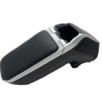 Κεντρική Κονσόλα  Τεμπέλης  Υποβραχιόνιο Αυτοκινήτου Μαύρο-Ασημί Armster 2 Look Universal 22250 - Image 2