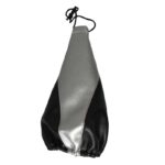 Πόμολο Λεβιέ Ταχυτήτων Universal Με Φυσούνα Δερμάτινη ΜαύροΓκρι 2 Τεμάχια 22461 - Image 3