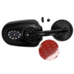 Καθρέπτης Εξωτερικός Βοηθητικός Universal Με Βάση Μαύρος 28.2x38.5cm SL-5020 - Image 3