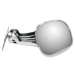 Καθρέπτης Εξωτερικός Με Βάση Για Πίσω Παρμπρίζ Ασημί Χρώμα SL-5022