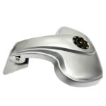 Καθρέπτης Εξωτερικός Με Βάση Για Πίσω Παρμπρίζ Ασημί Χρώμα SL-5022 - Image 2