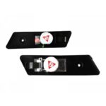 Πλαϊνά Φλας Φτερού Για Bmw 3 E36 90-96  3 E30  5 E34 88-95  7 E32 86-94 Black Βιδωτό 2 Τεμάχια - Image 2