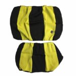 Κάλυμμα Πισινών Καθισμάτων Αυτοκινήτου Neopren Type R Μαύρο-Κίτρινο 2 Τεμάχια - Image 2