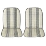 Πλατοκάθισματα Ψάθα Για Κάθισμα Αυτοκινήτου Arizona Γκρι 2 Τεμάχια