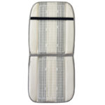 Πλατοκάθισματα Ψάθα Για Κάθισμα Αυτοκινήτου Arizona Γκρι 2 Τεμάχια - Image 3