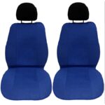 Πλατοκαθίσματα Μπροστινά Πετσέτα Super Fresh Μπλε 2 Τεμάχια