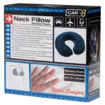 Ανατομικό  Ορθοπεδικό Μαξιλαράκι Υποστήριξης Λαιμού Memory Foam & Latex 3012371 29x10x25.5cm Μπλε 1 τεμάχιο - Image 3