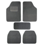 Πατάκια Αυτοκινήτου Universal Μοκέτα Luxury Ανθρακί 5 Τεμάχια
