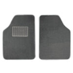 Πατάκια Αυτοκινήτου Universal Μοκέτα Luxury Ανθρακί 5 Τεμάχια - Image 2