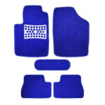 Πατάκια Αυτοκινήτου Universal Μοκέτα Passion Μπλε 5 Τεμάχια