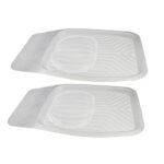 Πατάκια Αυτοκινήτου Universal Σκαφάκια Clear Διάφανο 2 Τεμάχια - Image 3