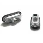 Πλαϊνά Φλας Φτερού Για Ford Fiesta 02-08  Focus 04-08  C-Max 03-09 Smoke 2 Τεμάχια - Image 2