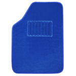 Πατάκια Αυτοκινήτου Universal Μοκέτα Luxury Μπλε 2 Τεμάχια - Image 2