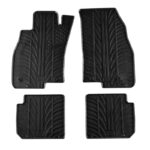 Πατάκια Αυτοκινήτου Gledring 0343 Alfa Romeo Mito 3 Πόρτες 2008-2018 Μαύρο 4 Τεμάχια