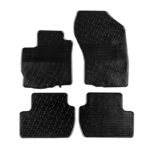 Πατάκια Αυτοκινήτου Gledring 0155 Peugeot 4007 2008-2012 Citroen Crosser 2008-2013 Mitsubishi Outlander 2007-2012 Μαύρο 4 Τεμαχίων