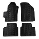 Πατάκια Αυτοκινήτου Gledring 0183 Chevrolet Matiz 2005-2010 Chevrolet Spark 2005-2009 Μαύρο 4 Τεμάχια