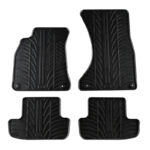 Πατάκια Αυτοκινήτου Gledring 0241 Audi A4 B8 Coupe 2007-2016 Μαύρο 4 Τεμάχια