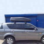 Μπαγκαζιέρα Οροφής Cube 470L Μαύρη Με Μονό Άνοιγμα - Image 4