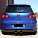 Πισινός Προφυλακτήρας Για VW Golf V (5) 03-08 R32 Look Με Προστατευτικό Εξάτμισης - Image 3