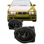 Προβολείς Ομίχλης Για Bmw E46 98-05 M-Tech  M3 & E39 95-03 M-Tech  M5 Smoke 2 Τεμάχια