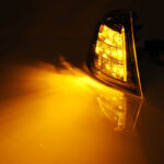 Μπροστινά Φλας Για Bmw 3 E46 99-01 SedanTouring ΜαύραClear Led 2 Τεμάχια Eagle Eyes - Image 3