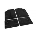 Πατάκια Αυτοκινήτου Universal Από Λάστιχο Gledring T-Multiform Μαύρο 4 Τεμάχια - Image 2