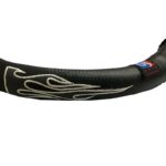 Κάλυμμα Τιμονιού Αυτοκινήτου Δερματίνη Flame Γκρι Medium 38cm - Image 2