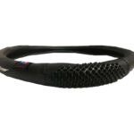 Κάλυμμα Τιμονιού Αυτοκινήτου Δερματίνη Flame Γκρι Medium 38cm - Image 3