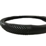 Κάλυμμα Τιμονιού Αυτοκινήτου Δερματίνη Matrix Μπλε Medium 38cm - Image 3