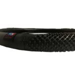 Κάλυμμα Τιμονιού Αυτοκινήτου Δερματίνη Matrix Γκρι Medium 38cm - Image 3